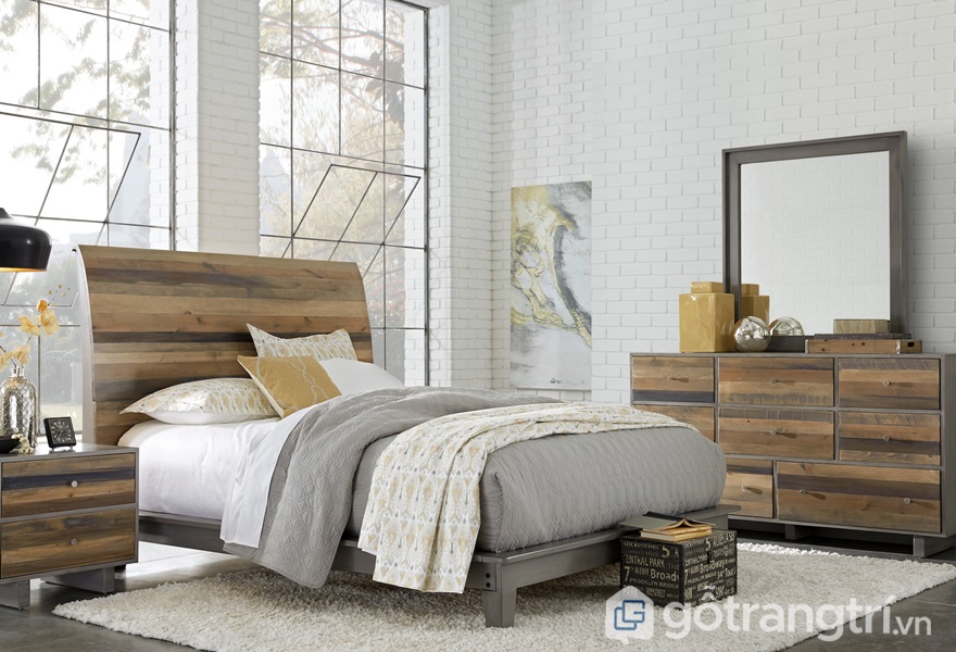 CÁCH ĐẶT GIƯỜNG NGỦ TRONG PHÒNG CHUẨN PHONG THỦY - BẠN ĐÃ BIẾT? — GỖ TRANG TRÍ ĐẶT GIƯỜNG NGỦ LỆCH VỚI CỬA SỔ VÀ CỬA RA VÀO - ẢNH INTERNET