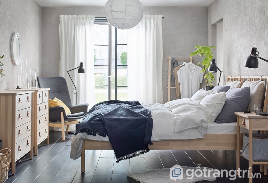 CÁCH ĐẶT GIƯỜNG NGỦ TRONG PHÒNG CHUẨN PHONG THỦY - BẠN ĐÃ BIẾT? — GỖ TRANG TRÍ KHÔNG KÊ GIƯỜNG NGỦ DƯỚI XÀ NGANG HOẶC ĐÈN CHÙM - ẢNH INTERNET