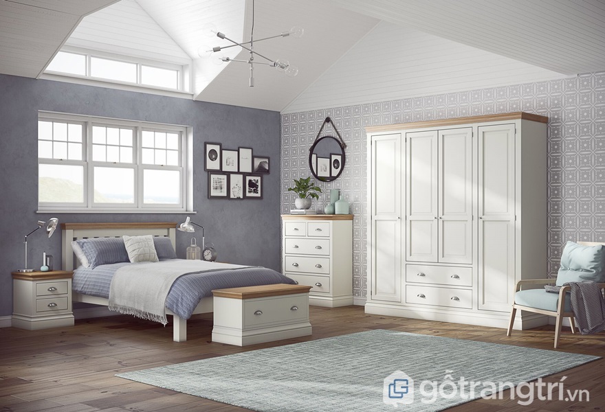 CÁCH ĐẶT GIƯỜNG NGỦ TRONG PHÒNG CHUẨN PHONG THỦY - BẠN ĐÃ BIẾT? — GỖ TRANG TRÍ TỦ QUẦN ÁO NÊN ĐẶT TẠI VỊ TRÍ BÊN TRÁI GIƯỜNG NGỦ - ẢNH INTERNET