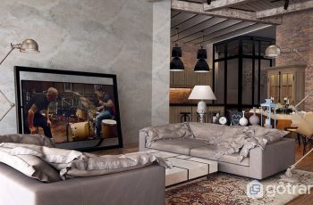 Tìm hiểu đặc trưng cơ bản của phong cách công nghiệp trong nội thất