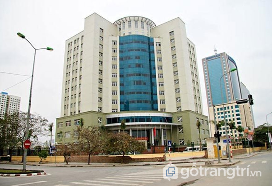 Trụ sở bộ Khoa học và Công nghệ mang phong cách kiến trúc Art Deco (Ảnh: Internet)