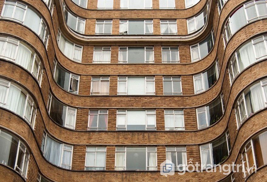 Florin Court, TP Luân Đôn - Mang đậm phong cách kiến trúc Art Deco (Ảnh: Internet)