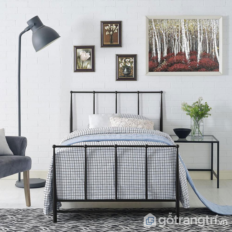 TÌM HIỂU VỀ CÁC PHONG CÁCH NỘI THẤT RUSTIC PHỔ BIẾN NHẤT TRONG NĂM 2019 — GỖ TRANG TRÍ PHÒNG NGỦ RUSTIC KẾT HỢP MÀU SẮC TRANG NHÃ, NỘI THẤT HÌNH KHỐI ĐƠN GIẢN (ẢNH: INTERNET)