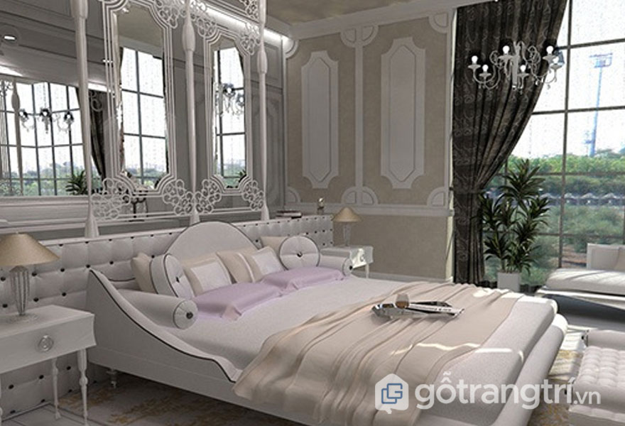 VẺ ĐẸP GÂY NGHIỆN PHONG CÁCH NỘI THẤT VINTAGE 2019 ĐƯỢM MÀU LÃNG MẠN — GỖ TRANG TRÍ PHONG CÁCH NỘI THẤT VINTAGE 2019 CỦA PHÒNG NGỦ ĐẬM CHẤT CỔ ĐIỂN XƯA CŨ (ẢNH: INTERNET)