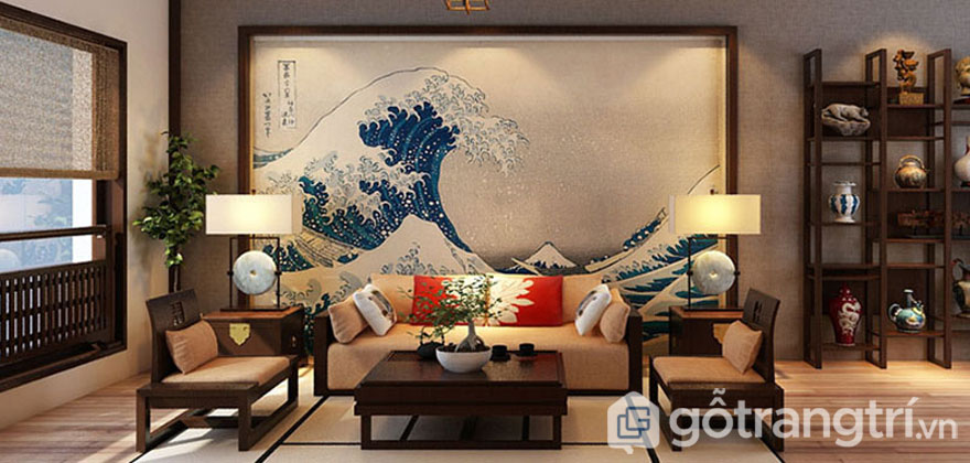 Mẫu phòng khách mang đến vẻ đẹp sang trọng, uy quyền của gia chủ (Ảnh: Internet)