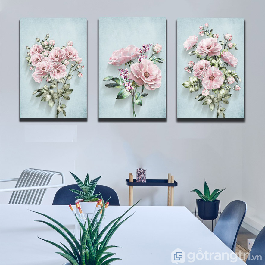 20+ mẫu tranh Canvas hoa đẹp say đắm lòng người, ai cũng muốn sở hữu