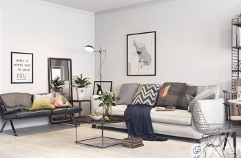 ứng dụng phong thủy phòng khách