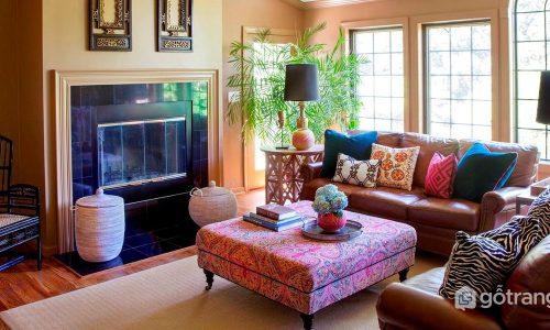 Ứng dụng phong cách thiết kế nội thất bohemian cho không gian nhà ở
