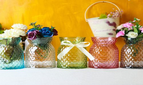 Vật liệu thủy tinh trang trí văn phòng thanh lịch, tao nhã