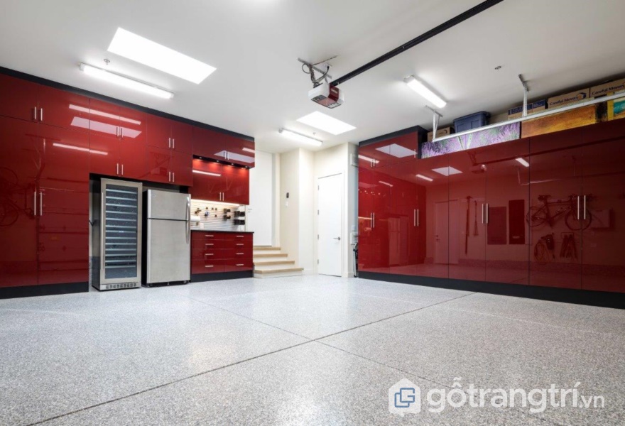 Bề mặt Acrylic - giai điệu ngọt ngào của những mảng màu đơn sắc | Gỗ Trang Trí Ứng dụng bề mặt Acrylic bóng gương trong thiết kế nội thất - ảnh internet