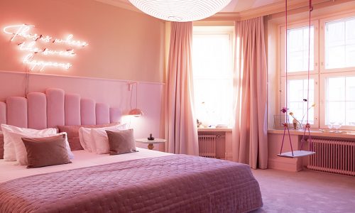 10 mẫu sơn phòng ngủ màu hồng đẹp "lịm tim"