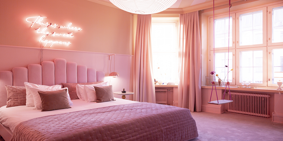 10 mẫu sơn phòng ngủ màu hồng đẹp "lịm tim" | Gỗ Trang Trí