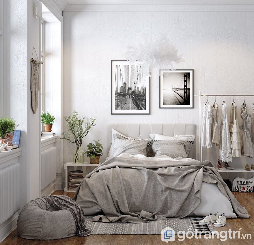thiết kế phòng ngủ nhỏ 5m2