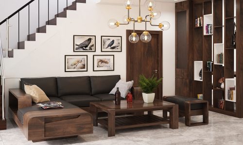 10+ mẫu ghế sofa gỗ đơn giản cho phòng khách hiện đại, xu hướng 2019