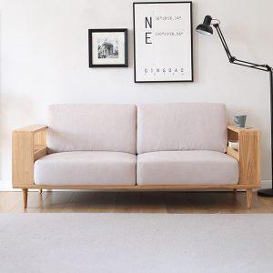 Ghế sofa gỗ tự nhiên thiết kế đẹp hiện đại