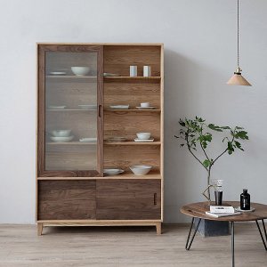 Tủ bếp gỗ sồi tự nhiên thiết kế đa năng tiện nghi GHS-5730 | Gỗ Trang Trí