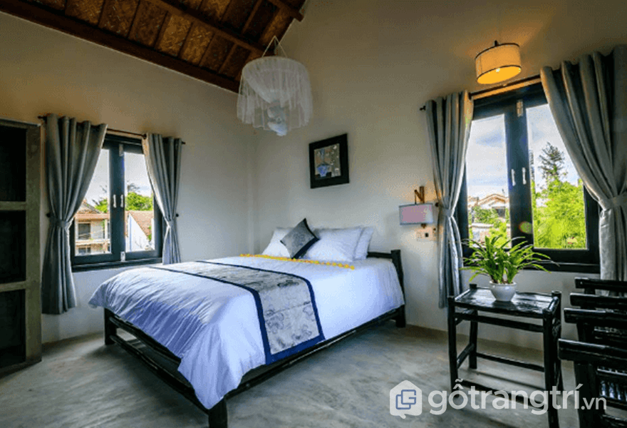 TOP 3 HOMESTAY ĐÀ NẴNG GIÁ RẺ BẤT NGỜ CHO CÁC TÍN ĐỒ MÊ XÊ DỊCH — GỖ TRANG TRÍ CÁC LOẠI PHÒNG TẠI ROSE GARDEN- ẢNH INTERNET