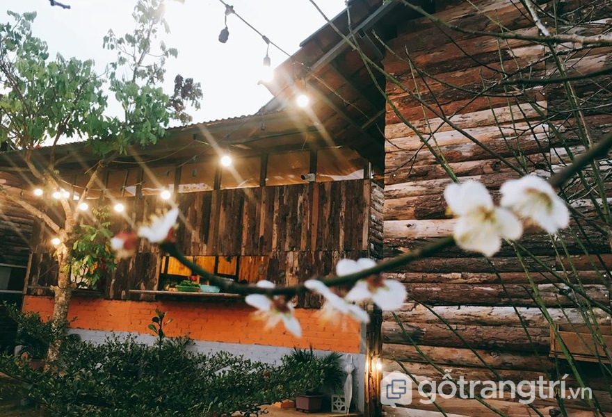 The November – nhà gỗ homestay đẹp ở Mộc Châu (ảnh internet)