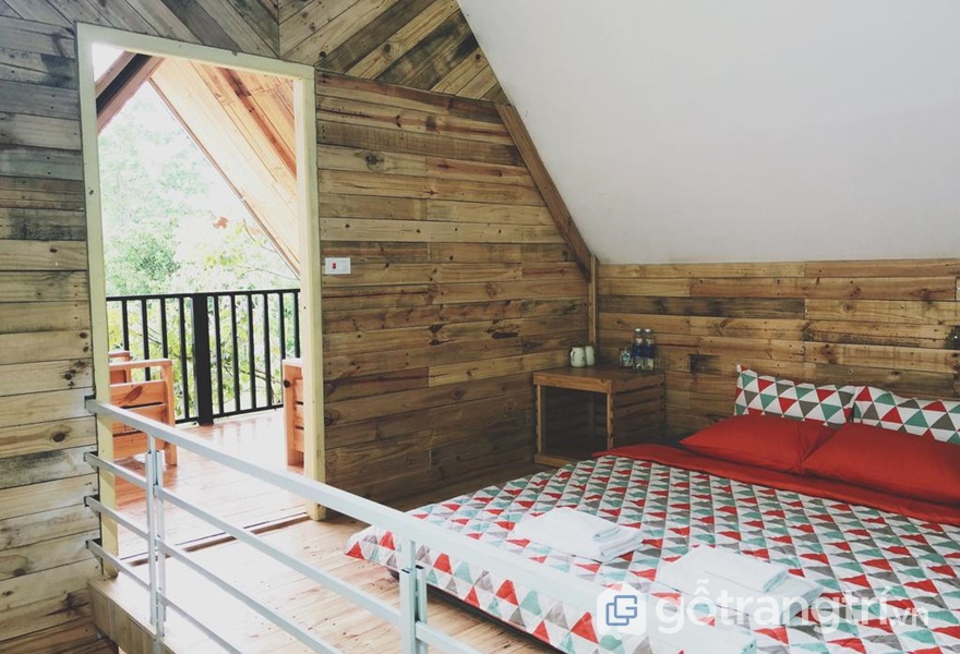 Phòng ở tại Homestay Mộc Châu Lavallee (ảnh internet)