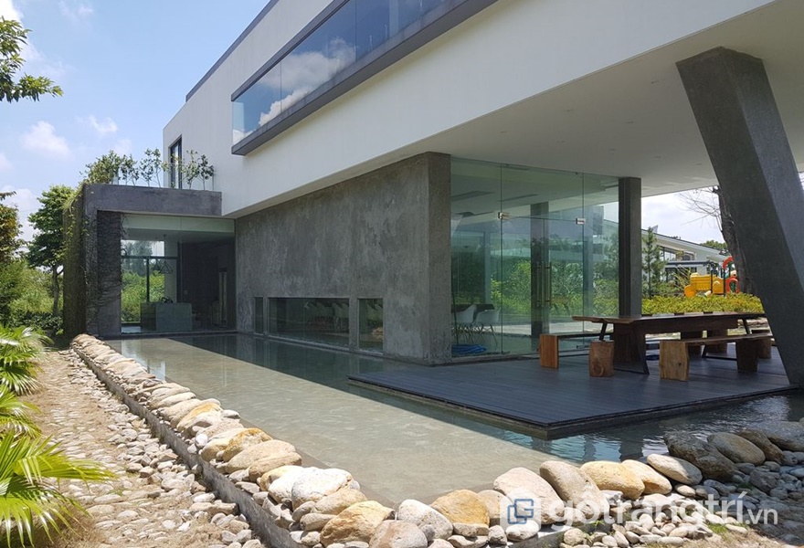Kiến trúc độc đáo tại N House (ảnh internet)