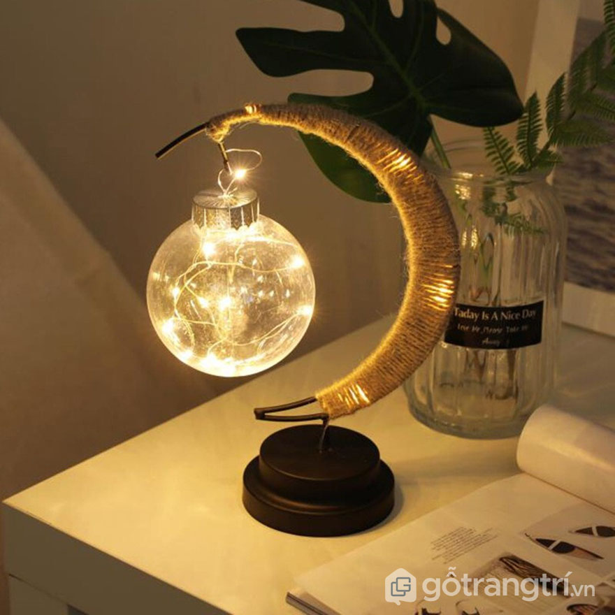 ĐÈN TRANG TRÍ ĐỂ BÀN KIỂU DÁNG ĐẸP GHO-2104-1 &MDASH; GỖ TRANG TRÍ