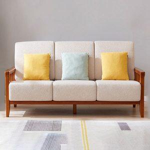 Ghế sofa gỗ tự nhiên thiết kế đẹp