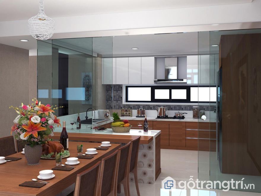 trang trí phòng bếp đẹp