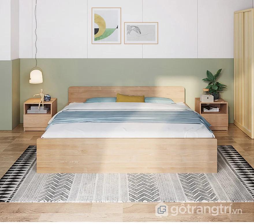 giường gỗ công nghiệp kiểu nhật