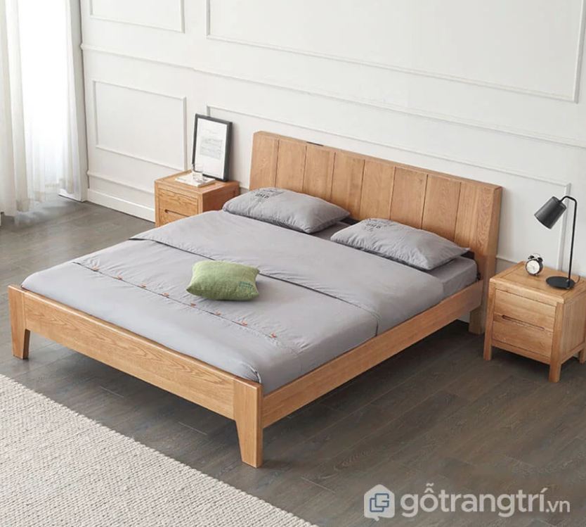 Giường gỗ đẹp 