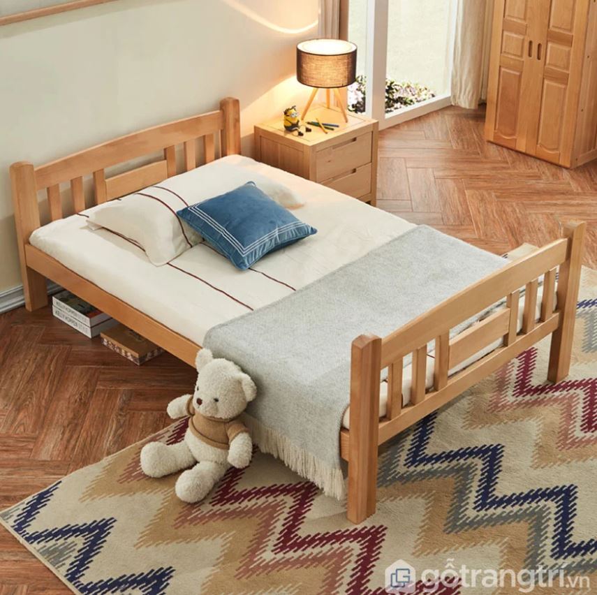 giường gỗ sồi Nga