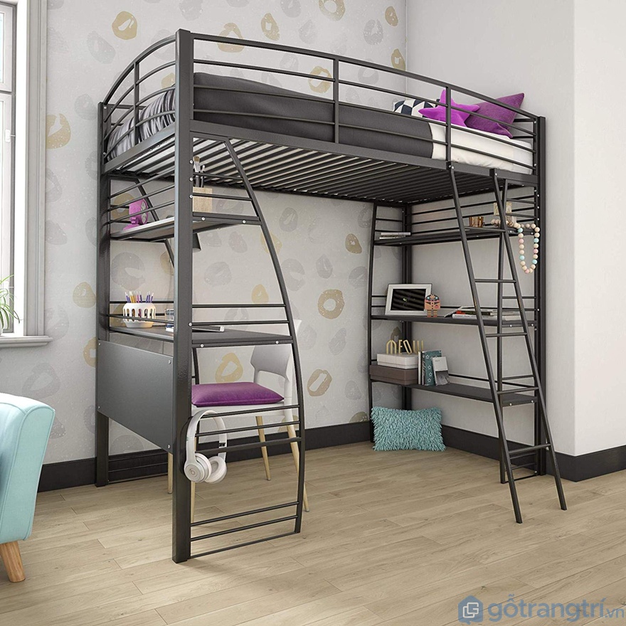Những thiết kế giường tầng sắt rẻ nhưng lại siêu đẹp Những thiết kế giường tầng sắt rẻ nhưng lại siêu đẹp