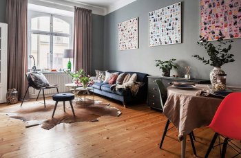 Căn hộ 45m2 khiến người người choáng ngợp bởi độ "sang choảnh"