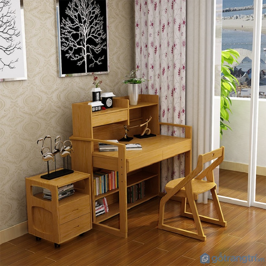MẪU BÀN HỌC SINH BẰNG GỖ ĐẸP CHO BÉ - MẪU 06 (ẢNH: INTERNET) MẪU BÀN HỌC SINH BẰNG GỖ ĐẸP CHO BÉ - MẪU 06 (ẢNH: INTERNET)