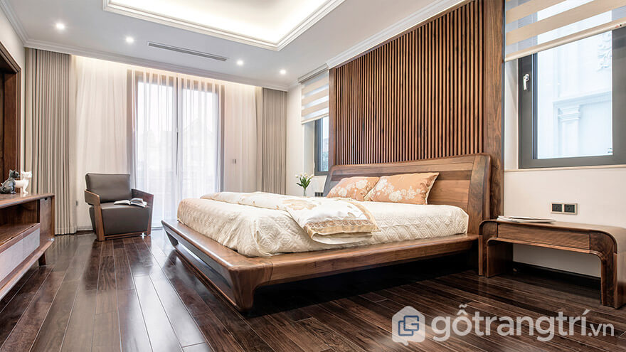 Giường gỗ