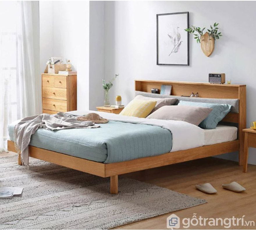 Giường ngủ thanh lịch GHS - 9082