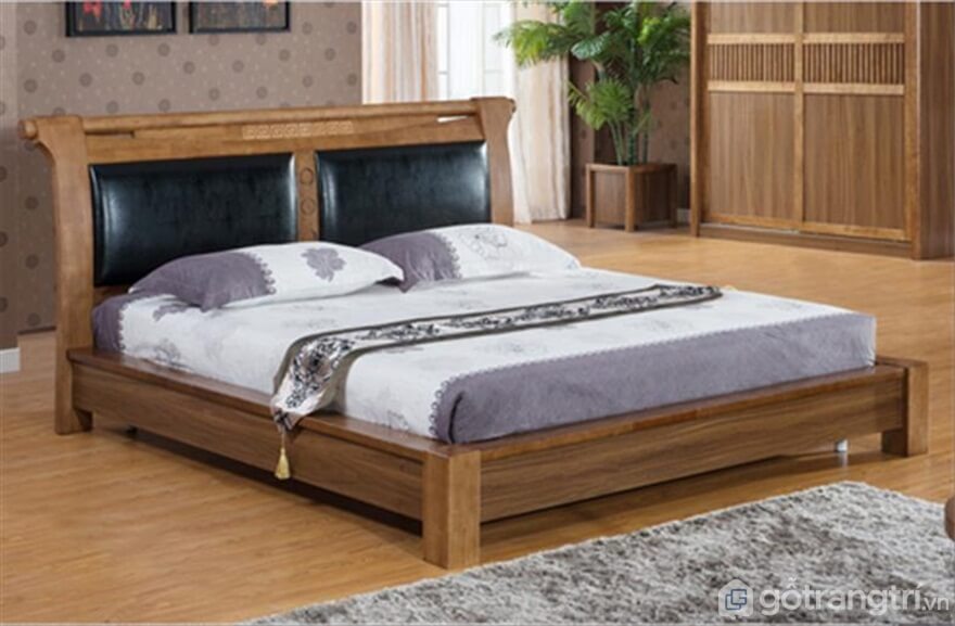 Giường ngủ đơn giản: Phong cách contry style - Ảnh: Internet Giường ngủ đơn giản: Phong cách contry style - Ảnh: Internet