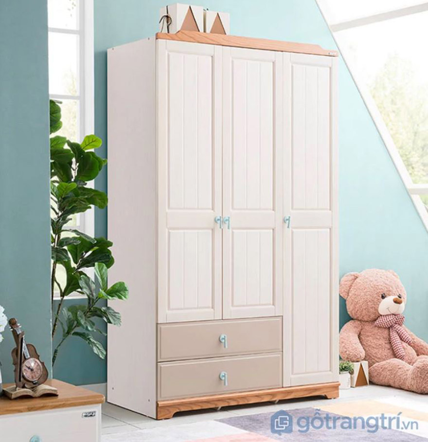 Tủ quần áo hiện đại bằng gỗ GHS- 5907