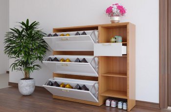 Tủ giày cánh lật và "tất tần tật" những thông tin bạn cần biết