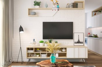 25+ Mẫu kệ tivi đơn giản mà đẹp bất chấp mọi không gian