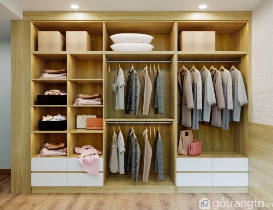 Tủ quần áo treo tường - Giải pháp thông minh cho không gian nhà nhỏ