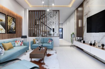 Những mẫu vách ngăn phòng khách bằng gỗ đang được "săn lùng"