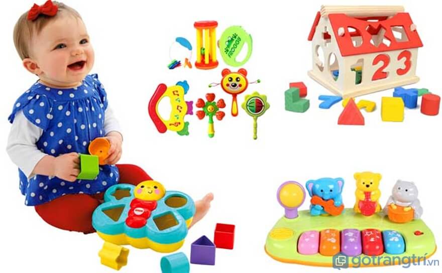 Chọn đồ chơi cho bé gái dưới 2 tuổi - Ảnh: Internet