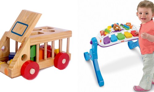 TOP 10 món đồ chơi cho bé 1 tuổi giúp trẻ thông minh phát triển tư duy