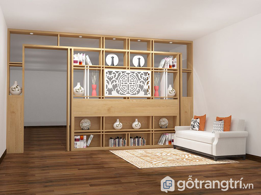 NHỮNG MẪU VÁCH NGĂN PHÒNG KHÁCH BẰNG GỖ ĐANG ĐƯỢC "SĂN LÙNG" — GỖ TRANG TRÍ VÁCH NGĂN BẰNG GỖ ĐẸP CHO PHÒNG KHÁCH