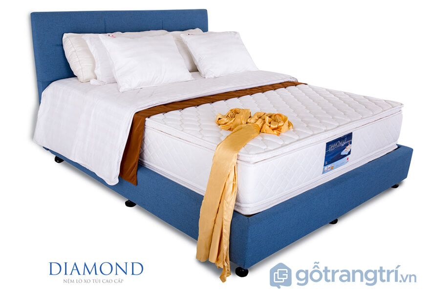 NỆM LÒ XO TÚI DIAMOND 180 X 200 X 30CM GHN-277 &MDASH; GỖ TRANG TRÍ