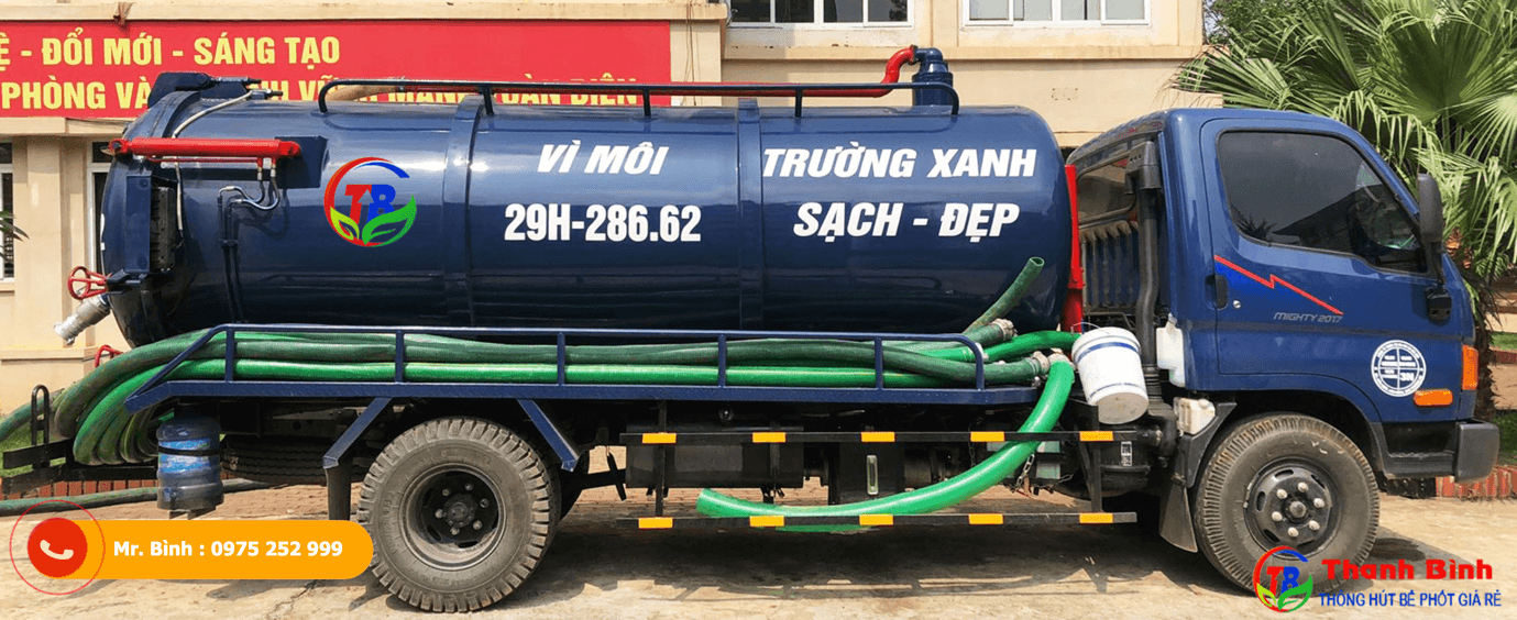 công ty hút bể phốt Thanh Bình