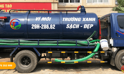 Thông hút bể phốt Thanh Bình – Đơn vị hàng đầu trong lĩnh vực vệ sinh