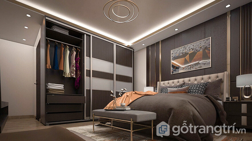thiết kế chung cư bea sky nguyễn xiển 2 phòng ngủ