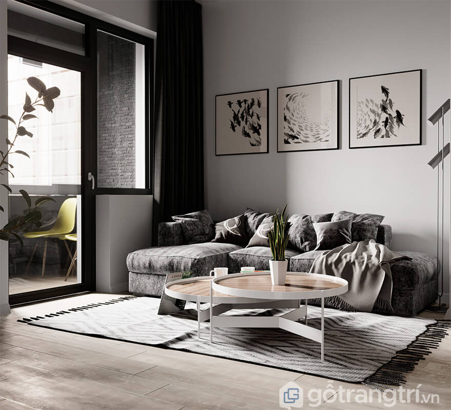 thiết kế nội thất chung cư Ecohome 3
