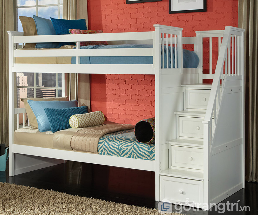 NHỮNG MẪU GIƯỜNG THÔNG MINH 1M2 LUNG LINH — GỖ TRANG TRÍ GIƯỜNG THÔNG MINH 1M2 THIẾT KẾ 2 TẦNG